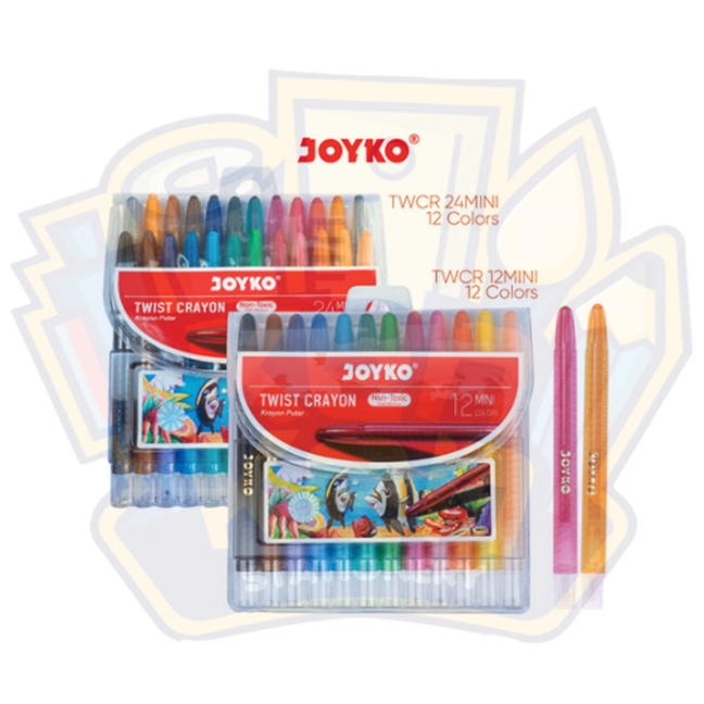 

Krayon Putar JOYKO Mini Twist / Crayon TWCR-12