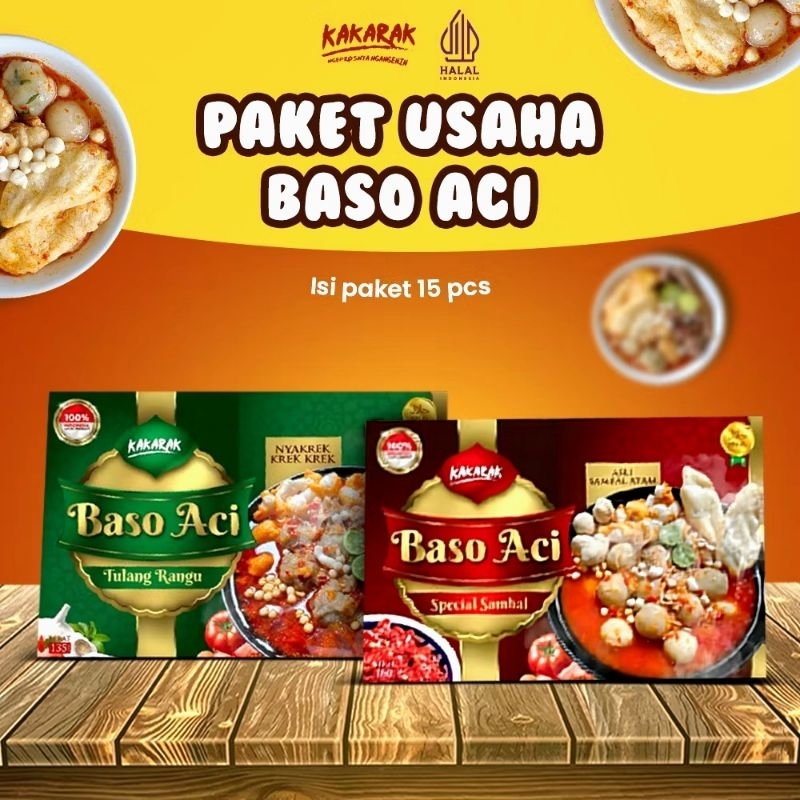 

VALUE PACKAGE Paket Usaha Baso Aci Kakarak (isi 10pcs)