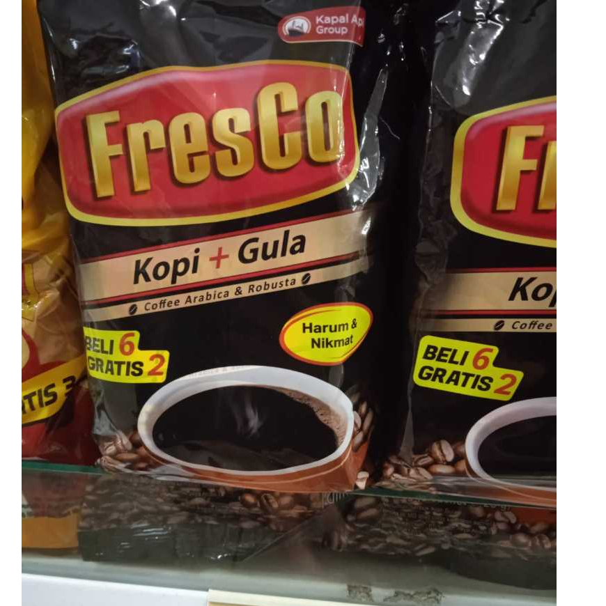 

FRESCO KOPI bubuk KOPI+GULA 6+2s