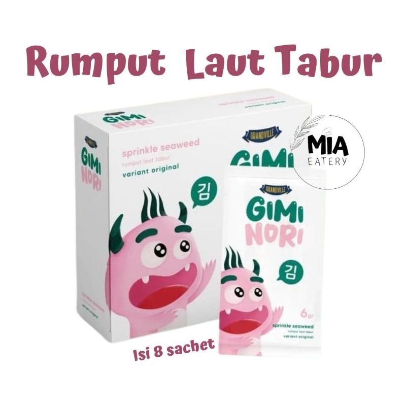 

Giminori Grandville Rumput Laut Tabur Sprinkle Seaweed tanpa msg pengawet untuk taburan nasi