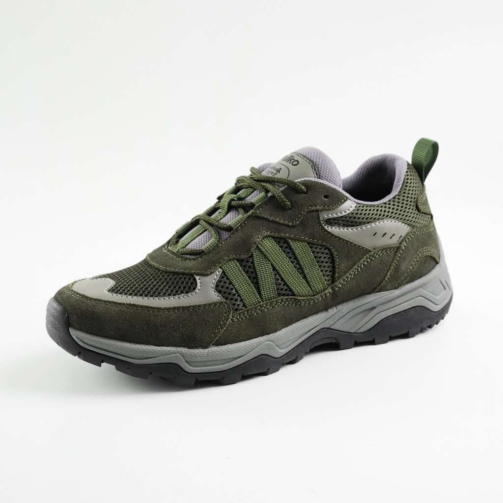 Walko - Sepatu Sneakers Outdoor Pria Casual Lumina Trail Esprit Army
