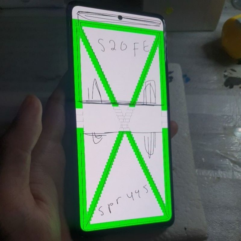 lcd samsung s20fe minus