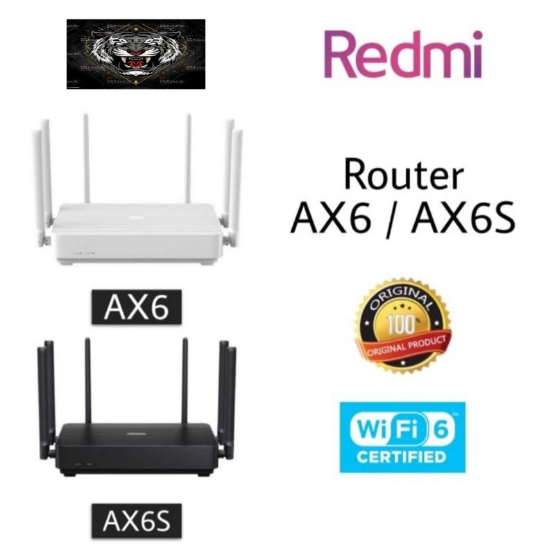 Xiaomi Redmi Router AX6S - 6 Antena WiFi Mesh Gigabit Router