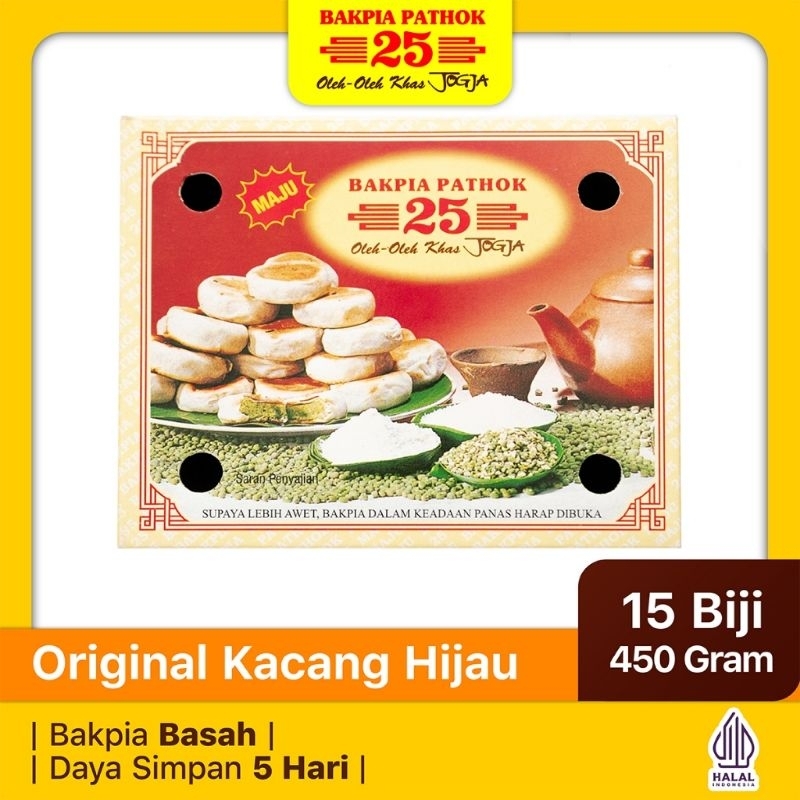 

Bakpia Pathok 25 Kacang Hijau