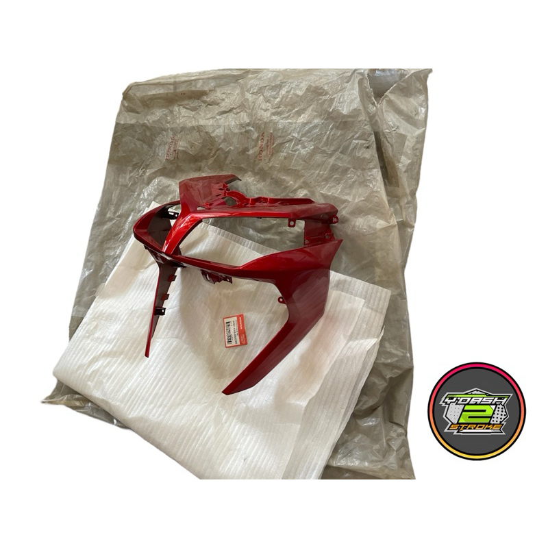 tameng depan tameng lampu Vario techno 110 karbu merah original ahm