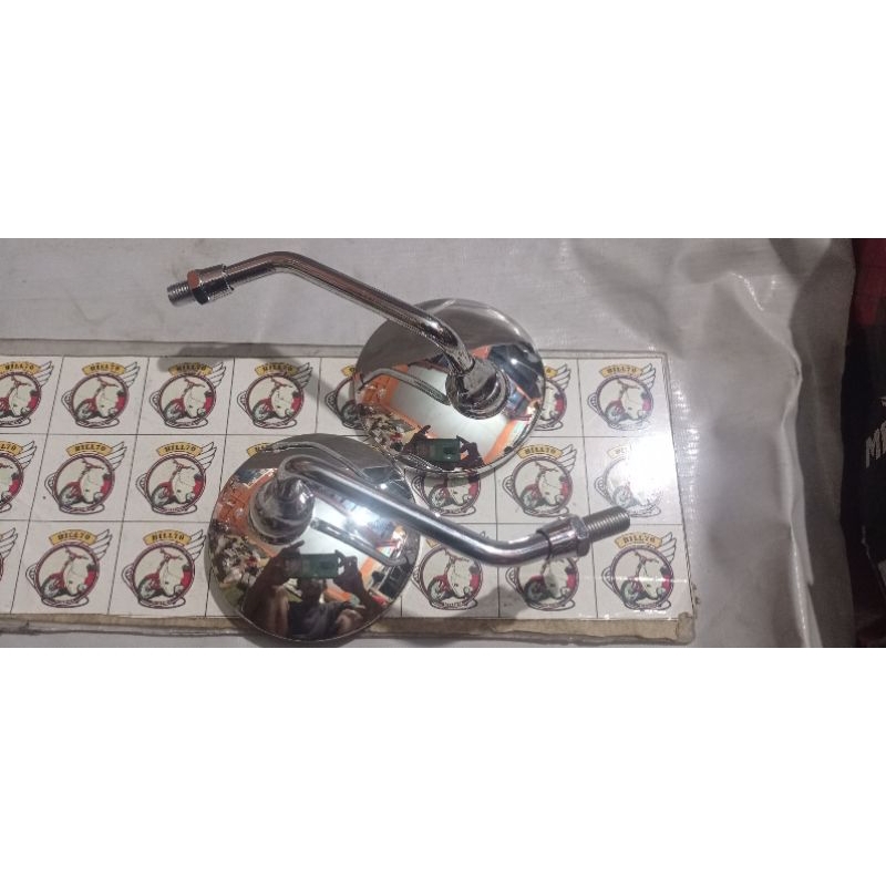 spion retro bulat kecil honda cb s90 c70 c50