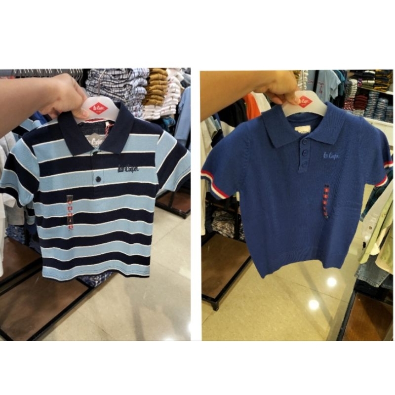 polo / kaos berkerah anak usia 4-14 tahun LEE COOPER KIDS