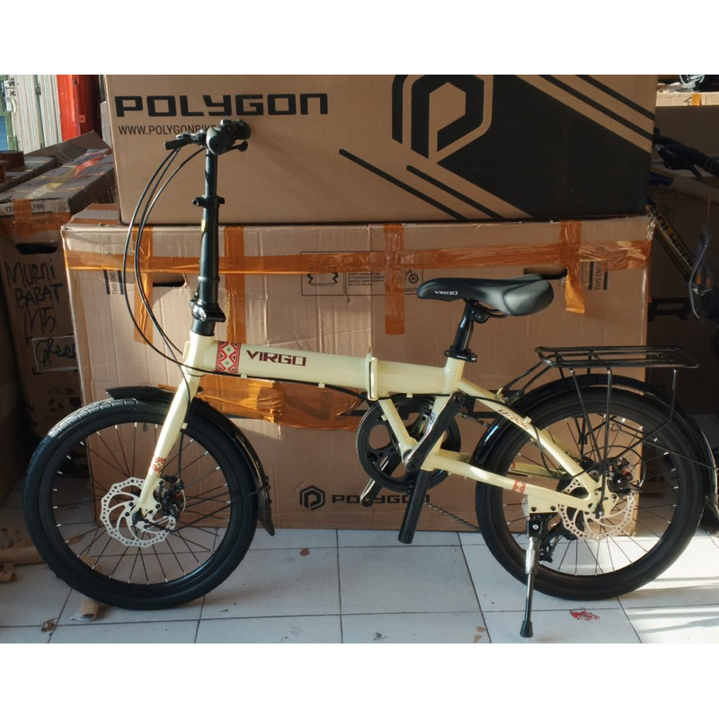 SEPEDA LIPAT / SELI / FOLDING BIKE 20 INCH VIRGO V 225 8 speed
