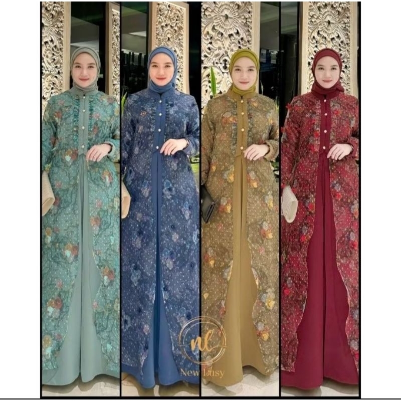 Gamis Lovisa by new lusy Gamis New Lusy Lovisa dress by new lusy Gamis new lusy terbaru 2024 D Coupl