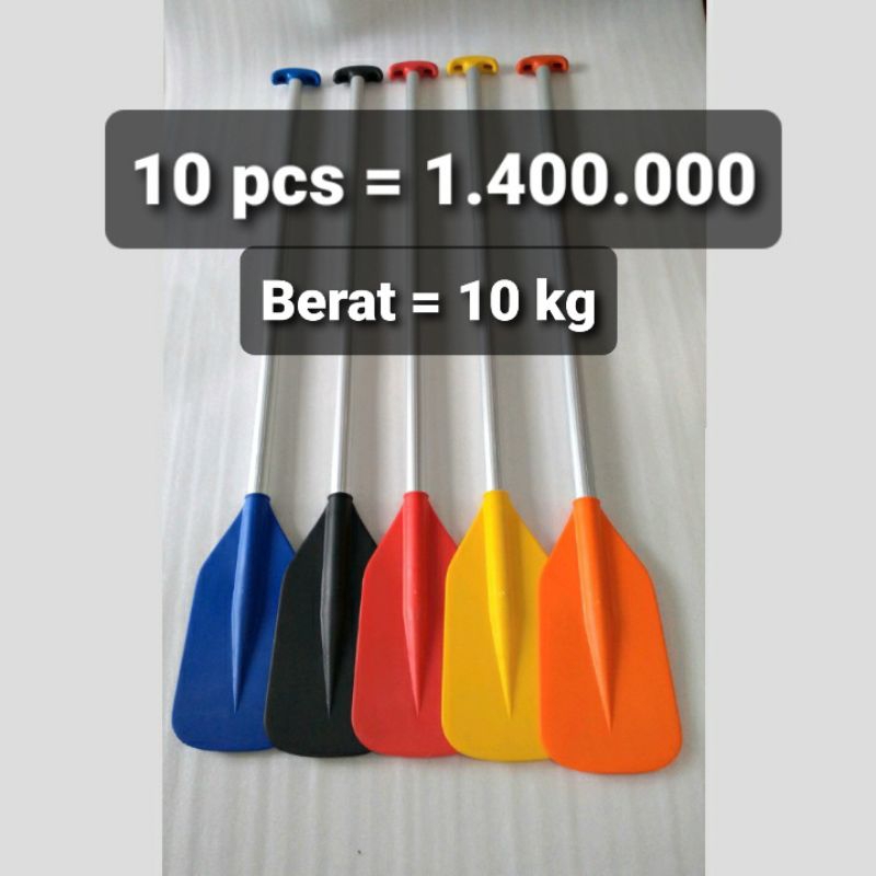 10pcs dayung perahu karet dayung rafting arung jeram kayak sampan Perahu dayung murah dayung alumini