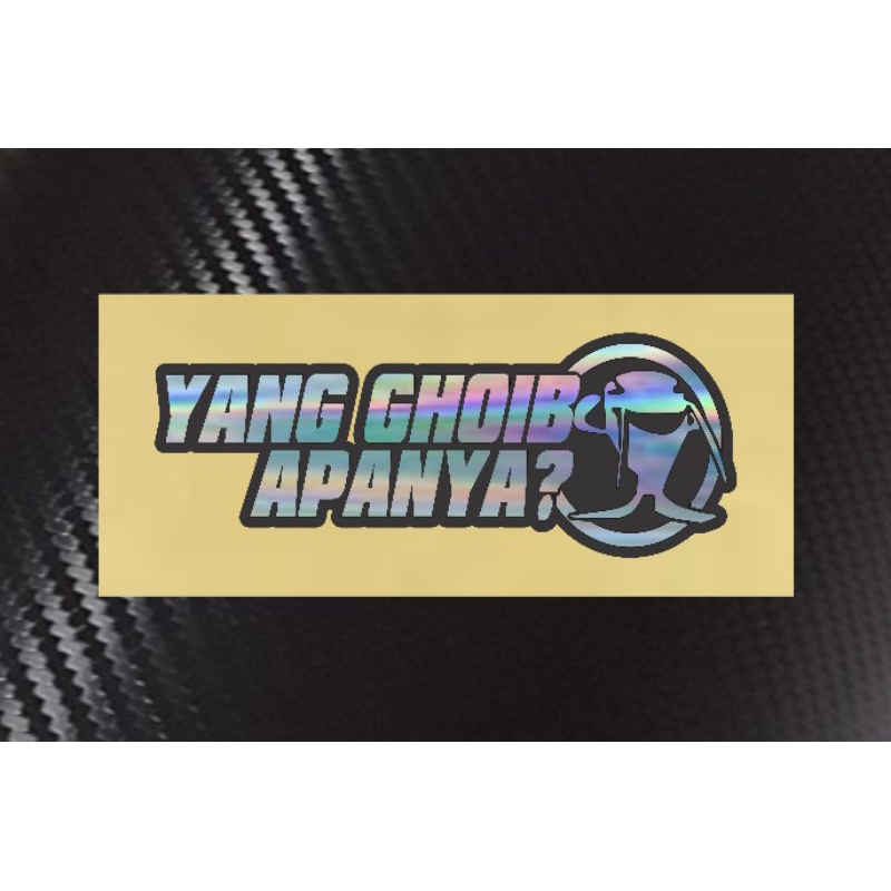 stiker yang Ghoib apanya?sticker cutting yang Ghoib apanya?stiker viral