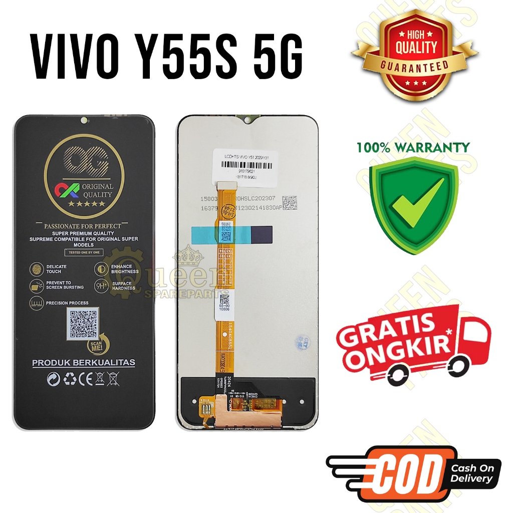 Lcd Touchscreen Vivo Y55S Original OEM Lcd Vivo Y55S