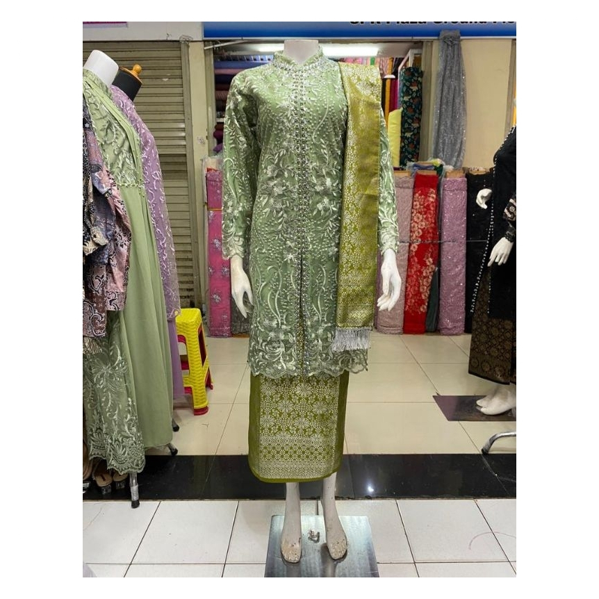 kebaya mewah/kebaya brukat payet /kebaya modern/kebaya ibu besan/kebaya kondangan//kebaya ibu hajat