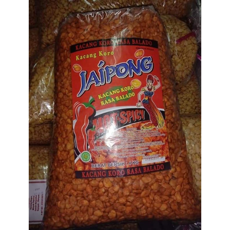 

LAKUMURA SNACK KACANG KORO KUPAS BALADO 250gr