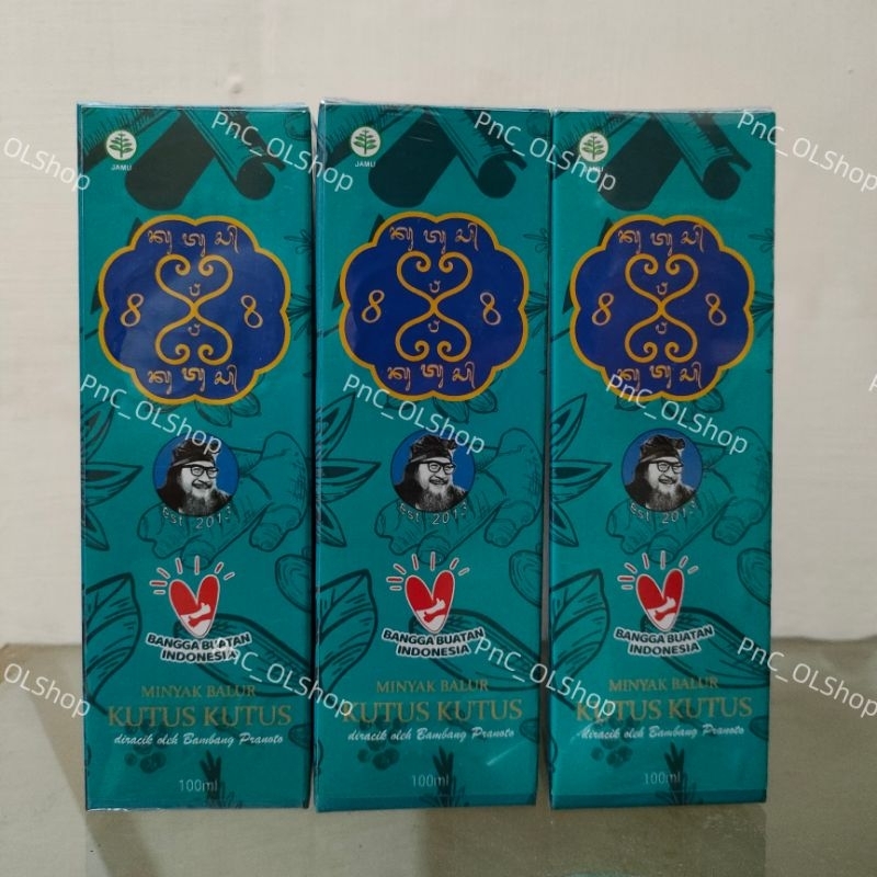 Minyak Kutus Kutus Original {Kemasan Baru}