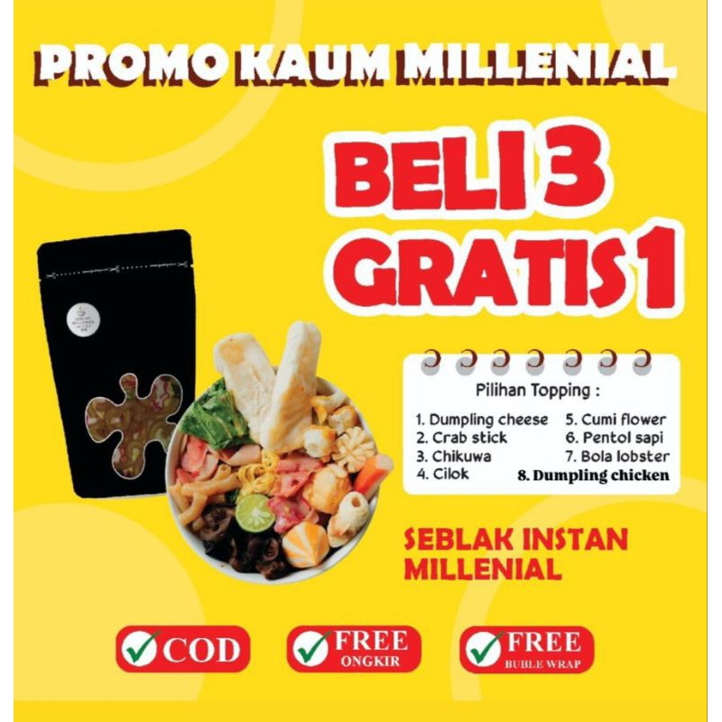 

Seblak Instan PnB varian 1 Topping
