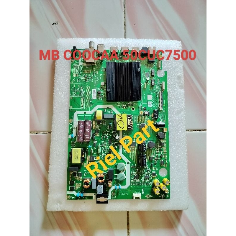 MB - MAINBOARD - MOBO - MODULE - MOTHERBOARD - MESIN TV LED SMART COOCAA 50CUC7500