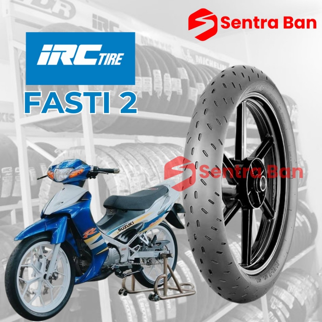 Ban luar tubless tubeless irc 90/80 ring 17 fasti2