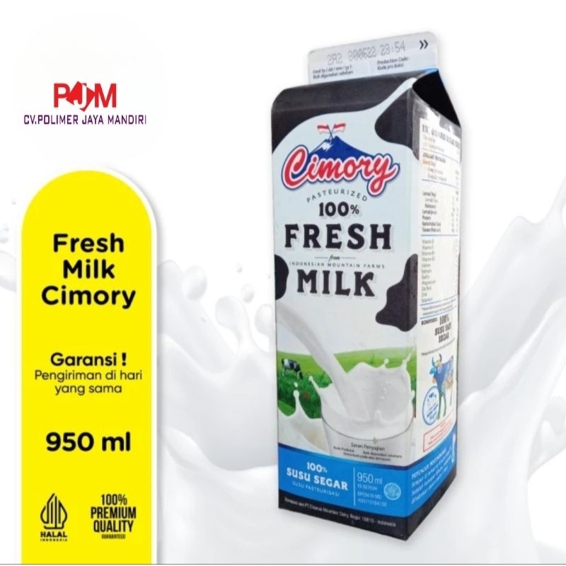 

cimory fresh milk 950 ml / susu segar cimory 1 pack