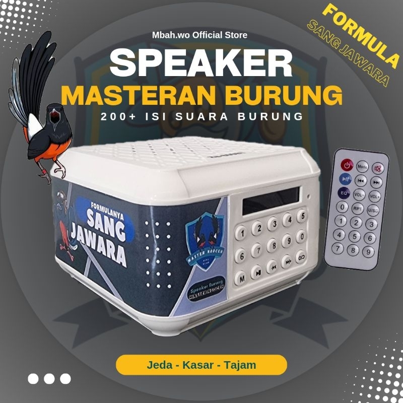 Speaker Mp3 Masteran Burung Digital Mp3 pemasteran lengkap jernih gacor