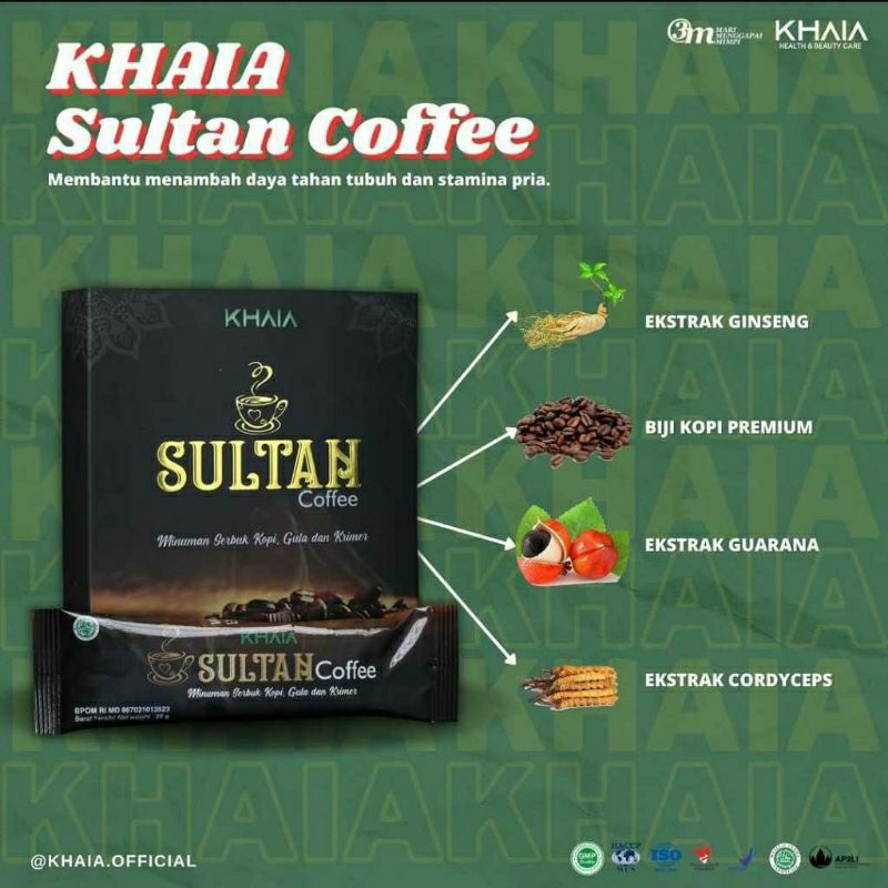 

Khaia Coffee Sultan | Coffee Sultan | Khaia Kopi Sultan