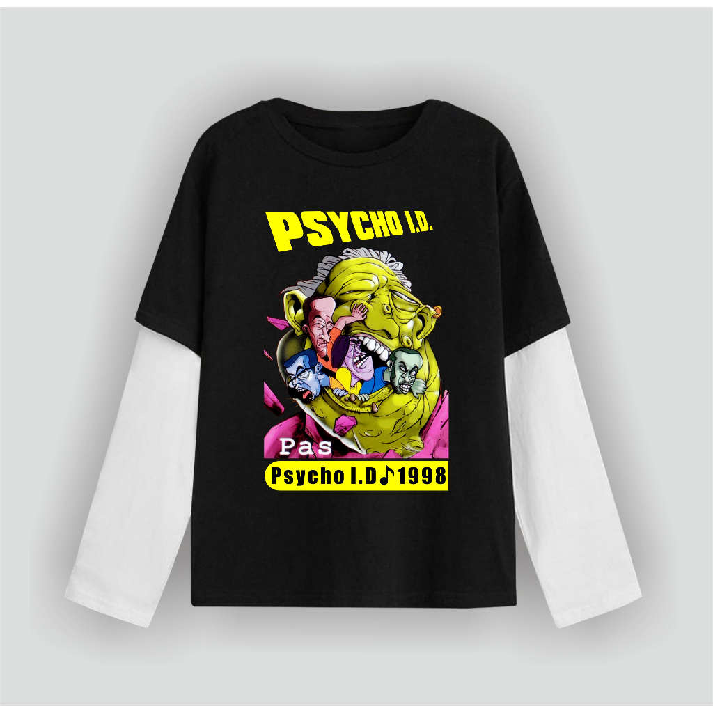 PSYCHO PAS BAND MUSIC BAND LOKAL BANDUNG CLOTHING UNISEX DISTRO