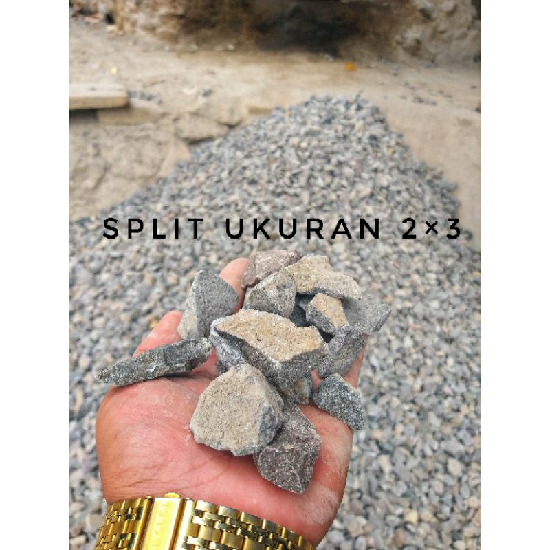 batu koral split, batu cor, batu taman ukuran2×3, melayani pembelian per 1kg