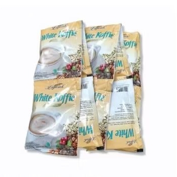 

Luwak White Coffe 1 renceng Isi 10 sachet