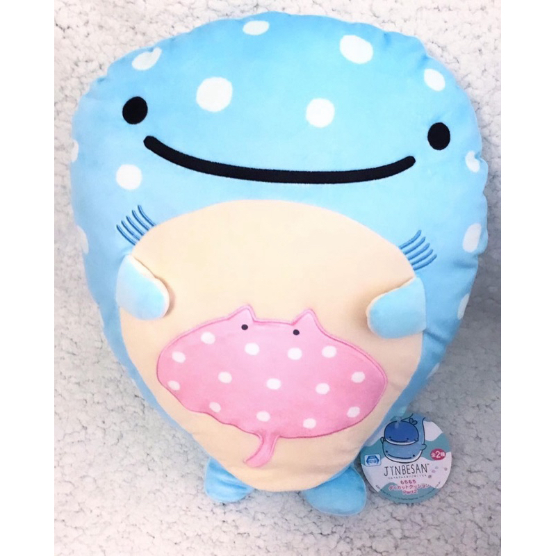 San-X Jinbe San - Thicc Squishmallow Premium Plush / Boneka Jepang