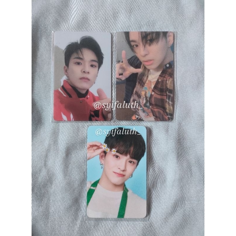[READY] TAKE ALL PC Photocard Treasure Jaehyuk & Asahi Jikjin Bene Applewood 1.0 / jakmer [BACA DESK