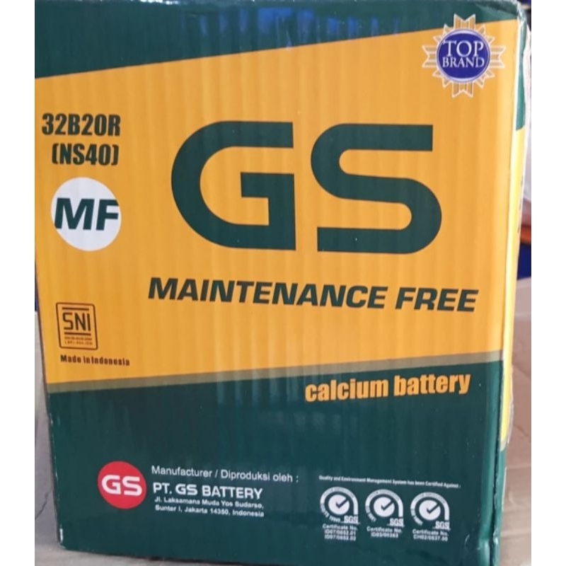aki mobil gs mf ns 40