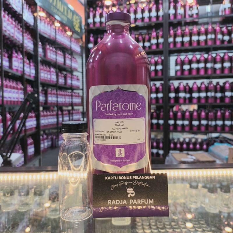 MADINAH AL HARAMAIN PARFAROME (DELUX) BIBIT MURNI 50ML
