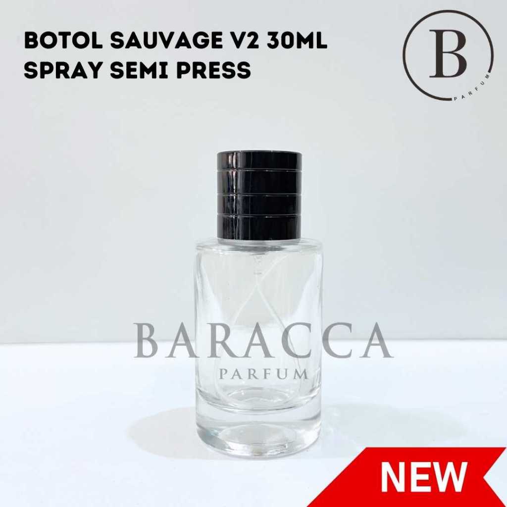 Botol Parfum Sauvage 35ML Semi Press - Botol Parfum Kosong Sauvage - Botol Dior 35ML