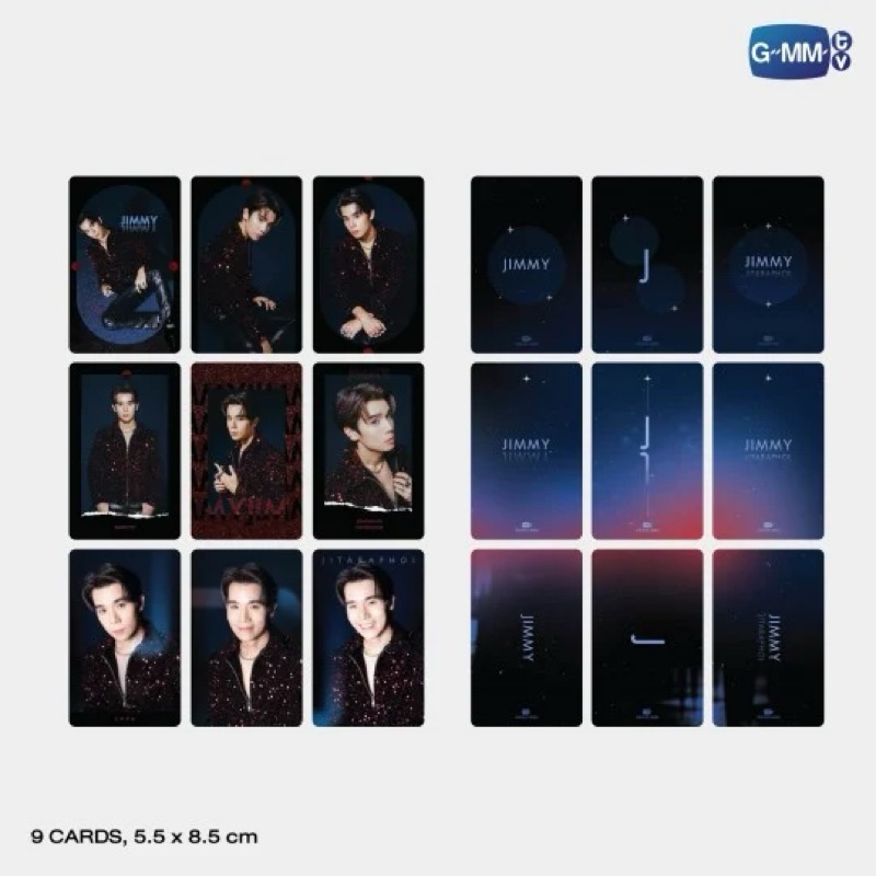 Official Photocard Shining Series Jimmy Jitaraphol PC Shining Jimmy Jitaraphol GMMTV