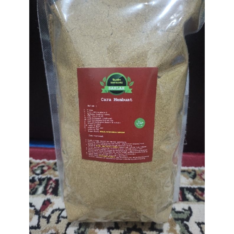 

Promo! Bumbu Nasi Kebuli 50 Gr untuk 2 kg beras atau 16 prosi nasi rasanya enak dan lezat.