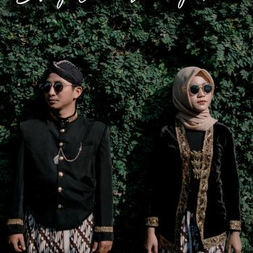 Set Baju Couple Beskap adat jawa-jogja BORDIR