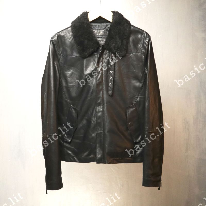 8seconds biker leather jacket second preloved