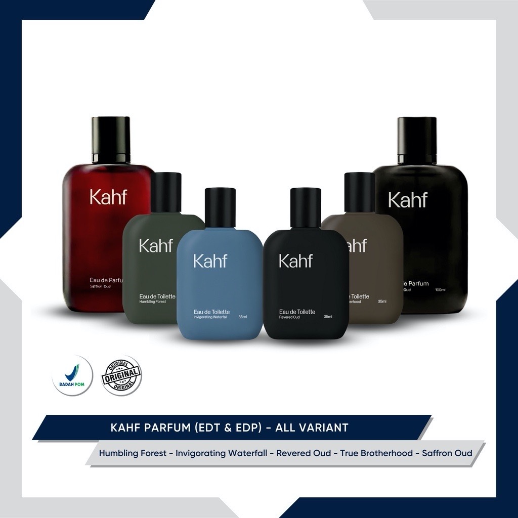 Kahf Parfum (EDT & EDP) - All Variant