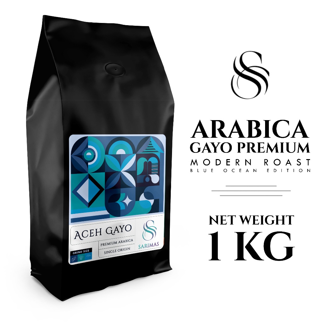 

KOPI ARABICA GAYO SUPER 1KG SARIMAS FRESH ROASTED - BLUE OCEAN