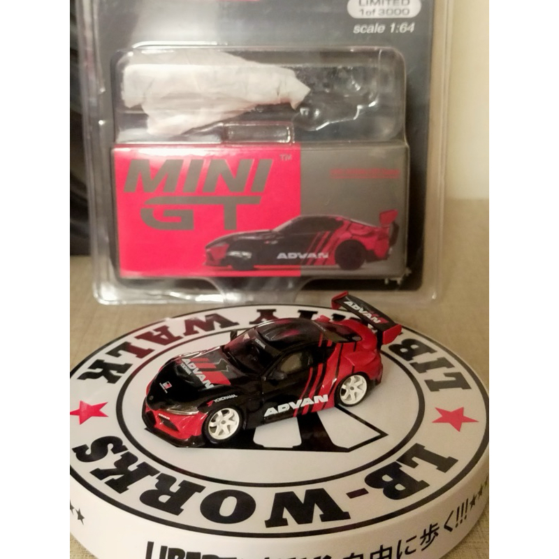 MINI GT SUPRA HKS ADVAN