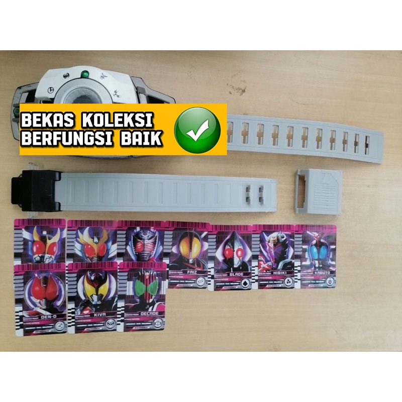 Dx Belt Kamen Rider Decade Driver 10 Scan Card