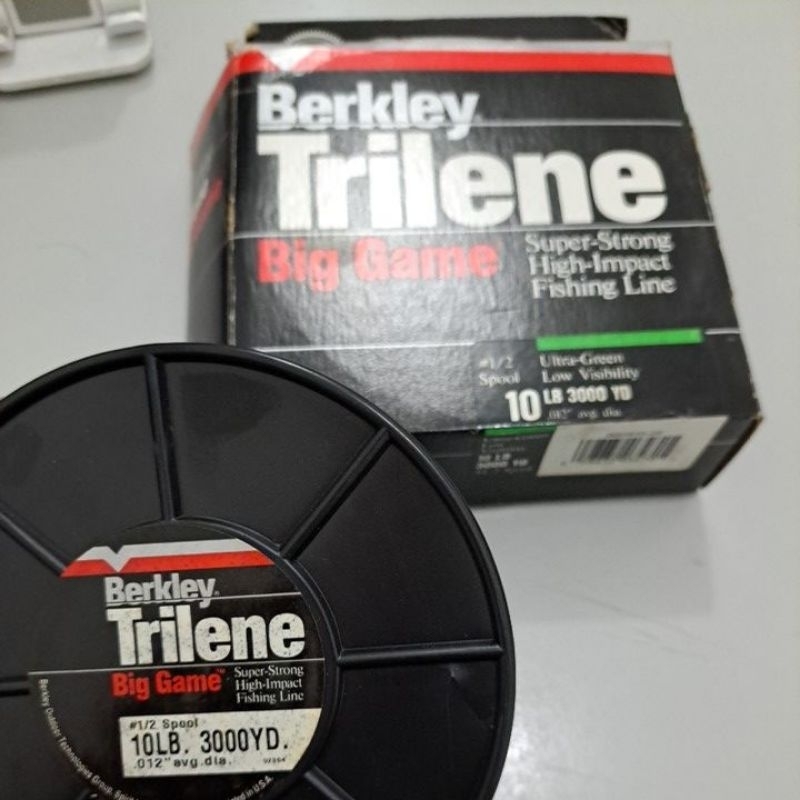 SENAR BERKLEY TRILENE BIG GAME ORIGINAL 10LB (0.30mm) EUROPE VERSION