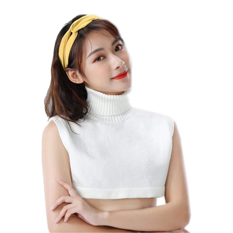 Manset Leher Inner Rajut Manset Leher Hijab Inner Leher Inner Turtleneck