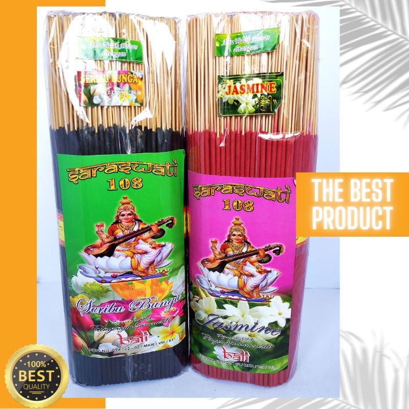 [ Dupa Saraswati Bali ] Super Premium Wangi Full Celup Aroma Hio 1KG / 1 KG 200Gr ( 1200Gram) Stick 