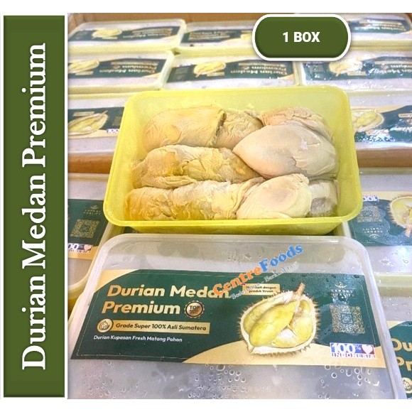

Durian Medan Premium - Durian Kupasan Fresh | 500gr [ Harga Per BOX ]