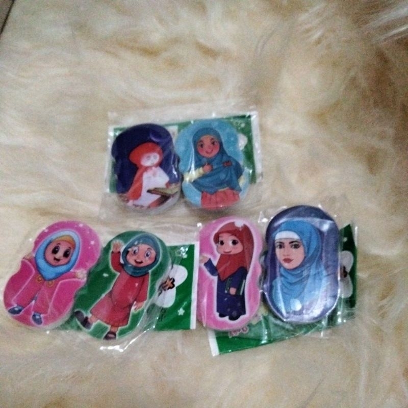 

PENGHAPUS PENSIL HIJAB isi 2 buah Eraser Penghapus