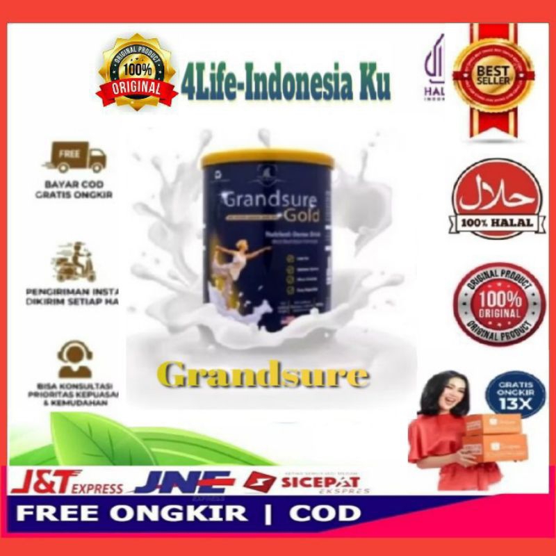 

GRANDSURE GOLD NUTRIENT - DENSE DRIK SUSU UNTUK NYERI SENDI ASLI