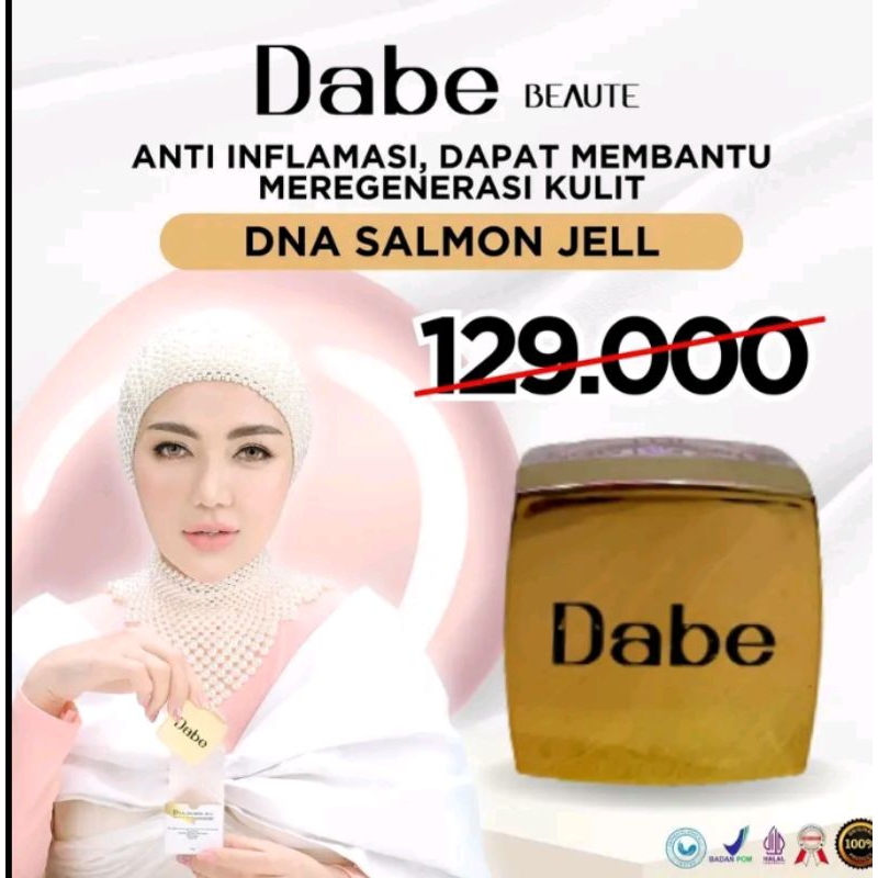 Dabe Beaute DNA Salmon Jell GARANSI ORIGINAL 1000000000%