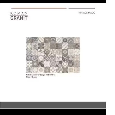 Granit Vintage/Granit Roman GTA602725R dMalaga Vintage 60x60/Granit Lantai/Tegel Keramik