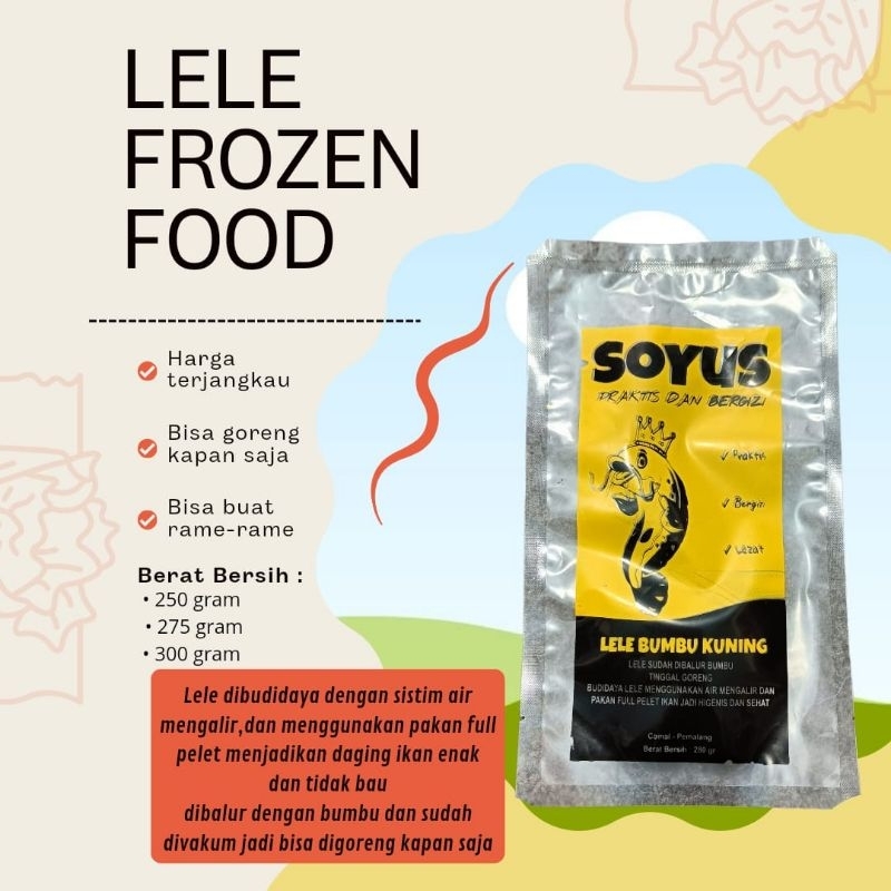 

Soyus Frozen Food Lele Isi 4 Pcs Perbungkus Ikan Lele Sudah Dibalur Bumbu Siap Goreng Frozen Food Homemade Halal Dan Nikmat